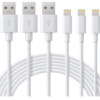 Cabo Carregador Para Iphone [certificado Mfi] Novtech Pacote Com 3 - Imagem 2