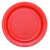 Prato 15cm Vermelho - 10 Unidades - Imagem 2