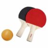 Kit Jogo Ping Pong Tênis De Mesa Bolinha E Raquete - Imagem 2